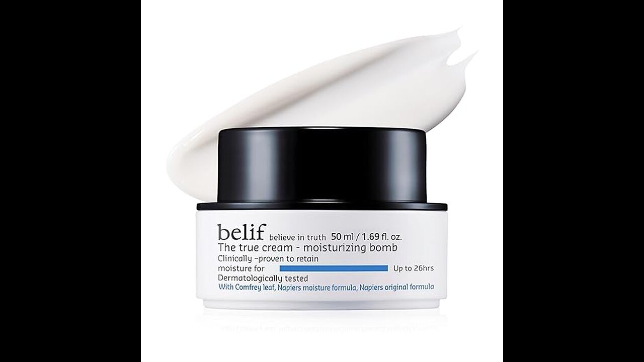 Belif's The True Cream Moisturizing Bomb