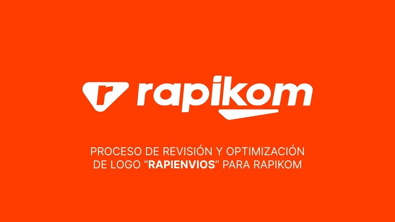 PROCESO DE REVISION Y OPTIMIZACION DE LOGO RAPIENVIOS PARA RAPIKOM