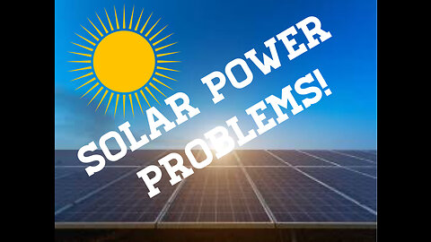 Solar power problems