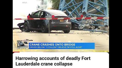 Harrowing account of deadly Fort Lauderdale crane collapse.