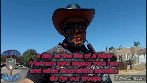 a day in the life of a biker Vietnam vets legacy vets run & what moonshine bandits do for our troops