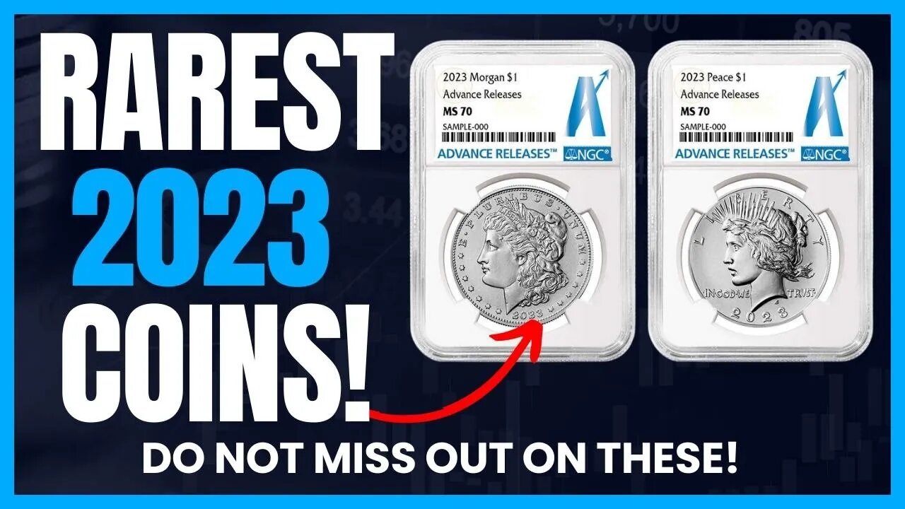 HOTTEST COIN RELEASE in 2023 will be these RARE Morgan Dollars and Peace Dollars!