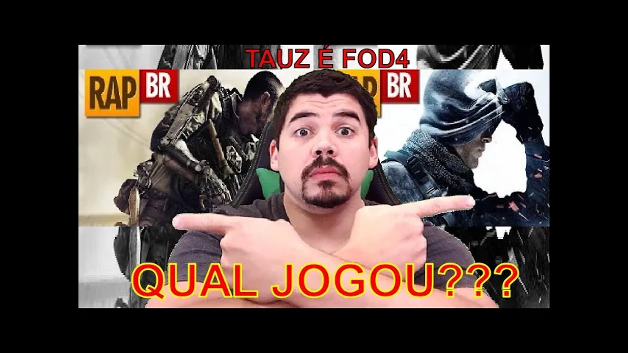 REACT 2 EM 1 Rap do Call of Duty Advanced Warfare E Ghosts - TAUZ - MELHOR DO MUNDO