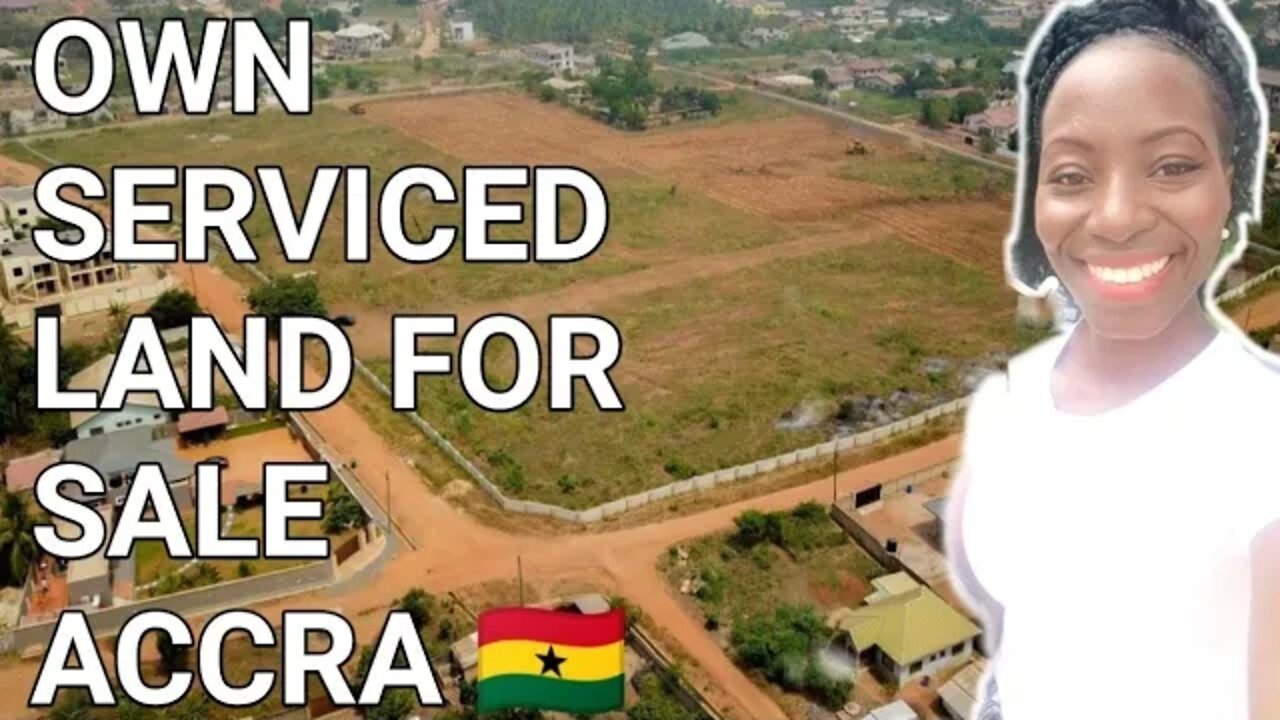 Secret Serviced Land for sale in Ghana| Amazing Opportunity | Adenta Amanfro | 70x100 Plots