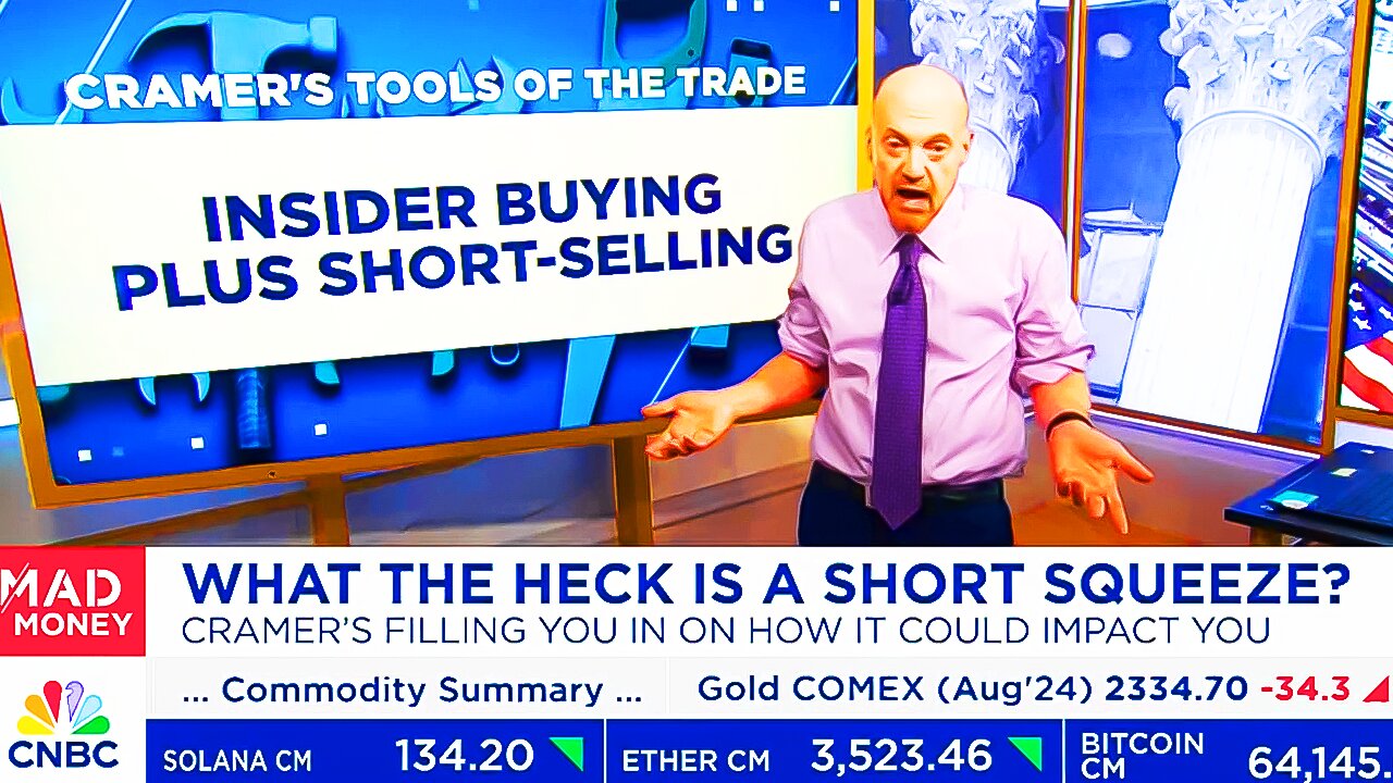 Cramer Last Night On GameStop, Short Selling, Short Squeezes GME Update