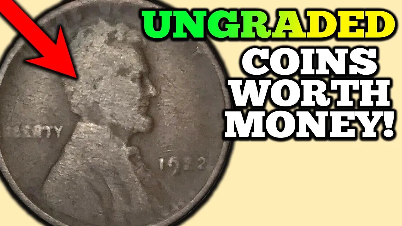 UNGRADED COINS Worth A Lot of MONEY!!