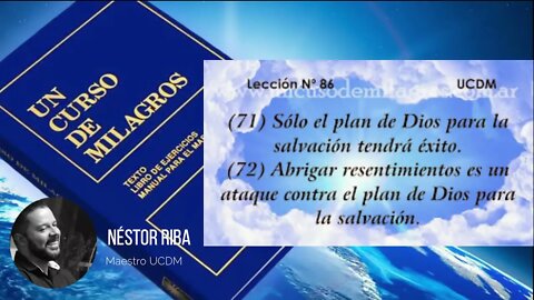 Lección 86 de Un Curso de Milagros