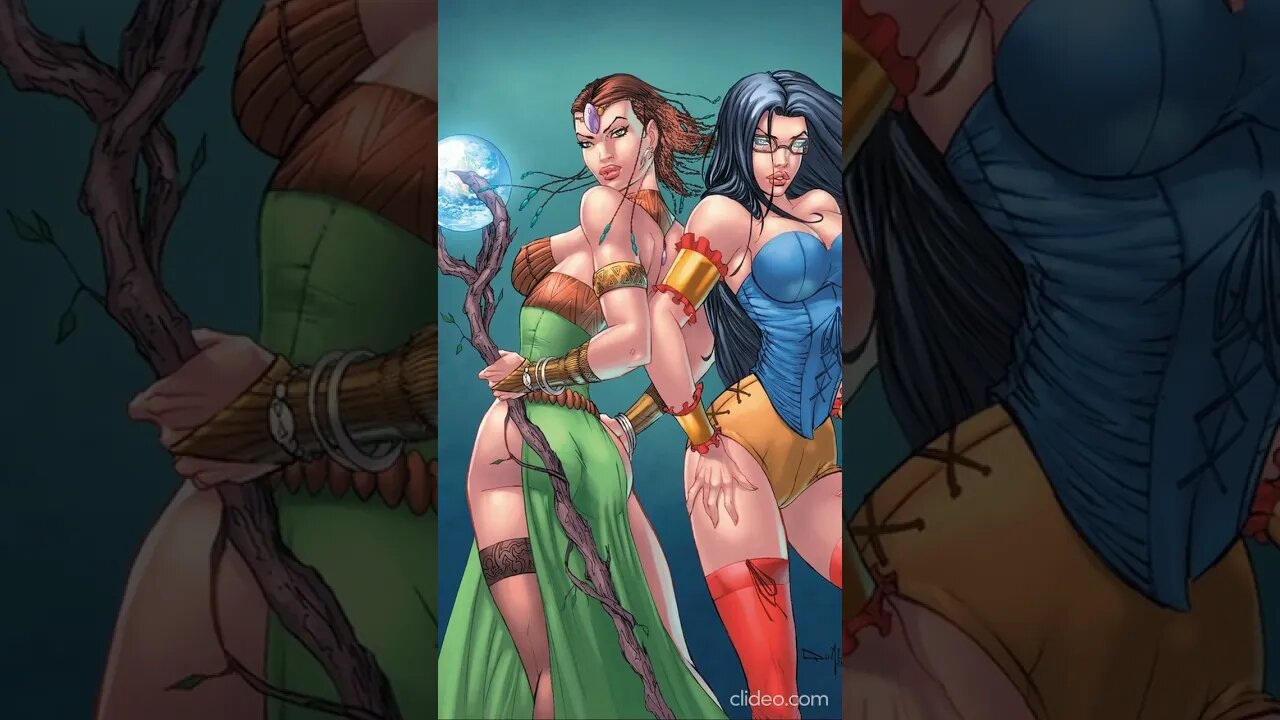 ¿Quién es Druanna? Gaia - Zenescope Entertainment #shorts #druanna #gaia #zenescope #comics #comic