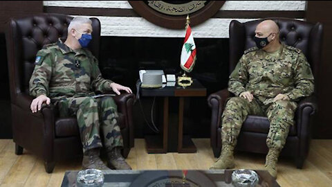 Le General Lecointre - CEMA - en visite au Liban