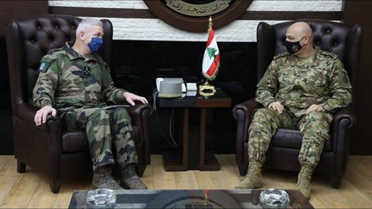 Le General Lecointre - CEMA - en visite au Liban