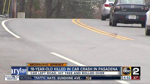 18-year-old killed, other teens hurt in Pasadena crash