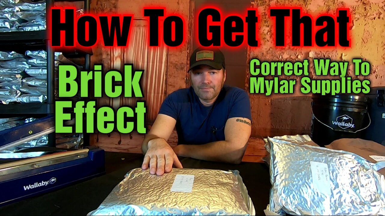 How to correctly mylar food