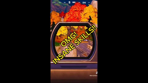 OMG!! INSANE SKILLS! #fortnite #shorts