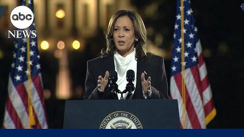 Harris in Ellipse Speech Warns of 2nd Trump Presidency