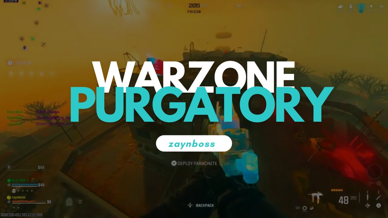 Call Of Duty Warzone Purgatory - Trying A Movement Loadout, Loadout at the end