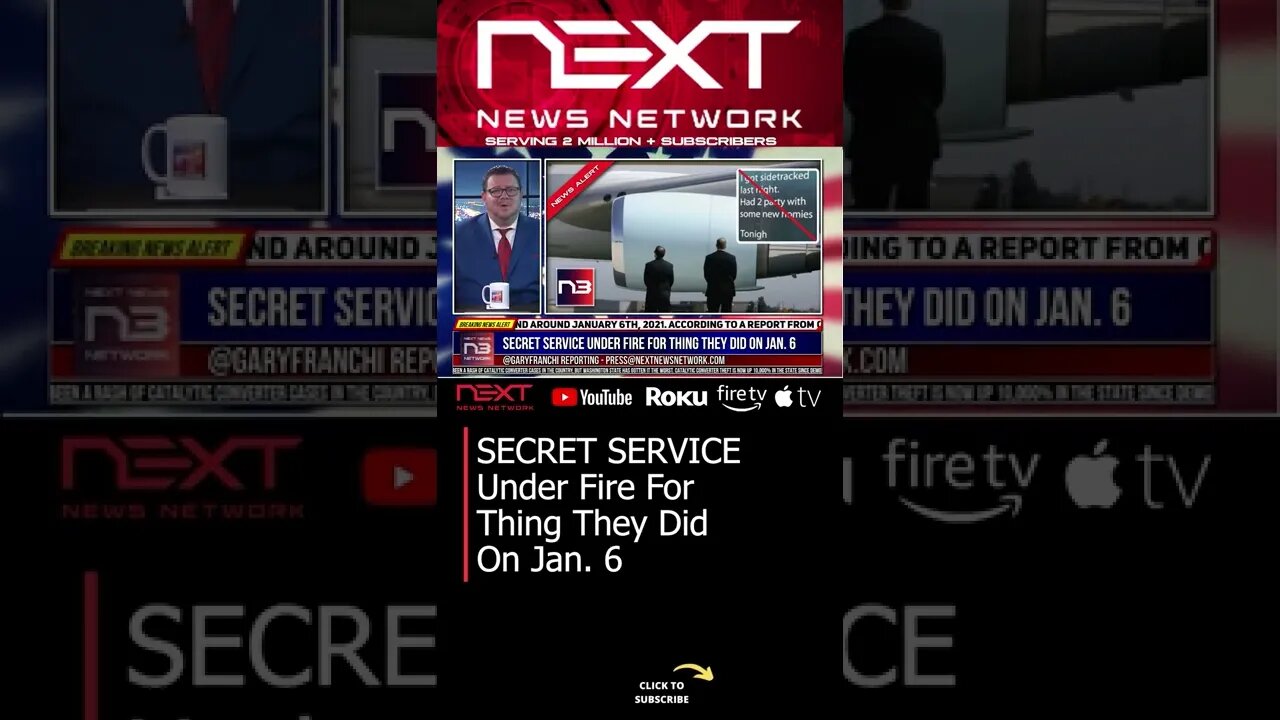 SECRET SERVICE Under Fire For Thing They Did On Jan. 6 #shorts