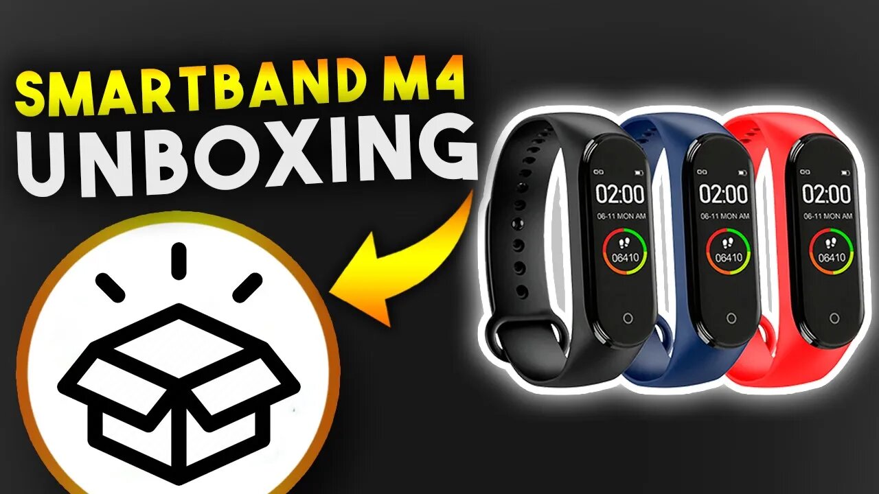 Smartband M4: Unboxing e primeiras impressões