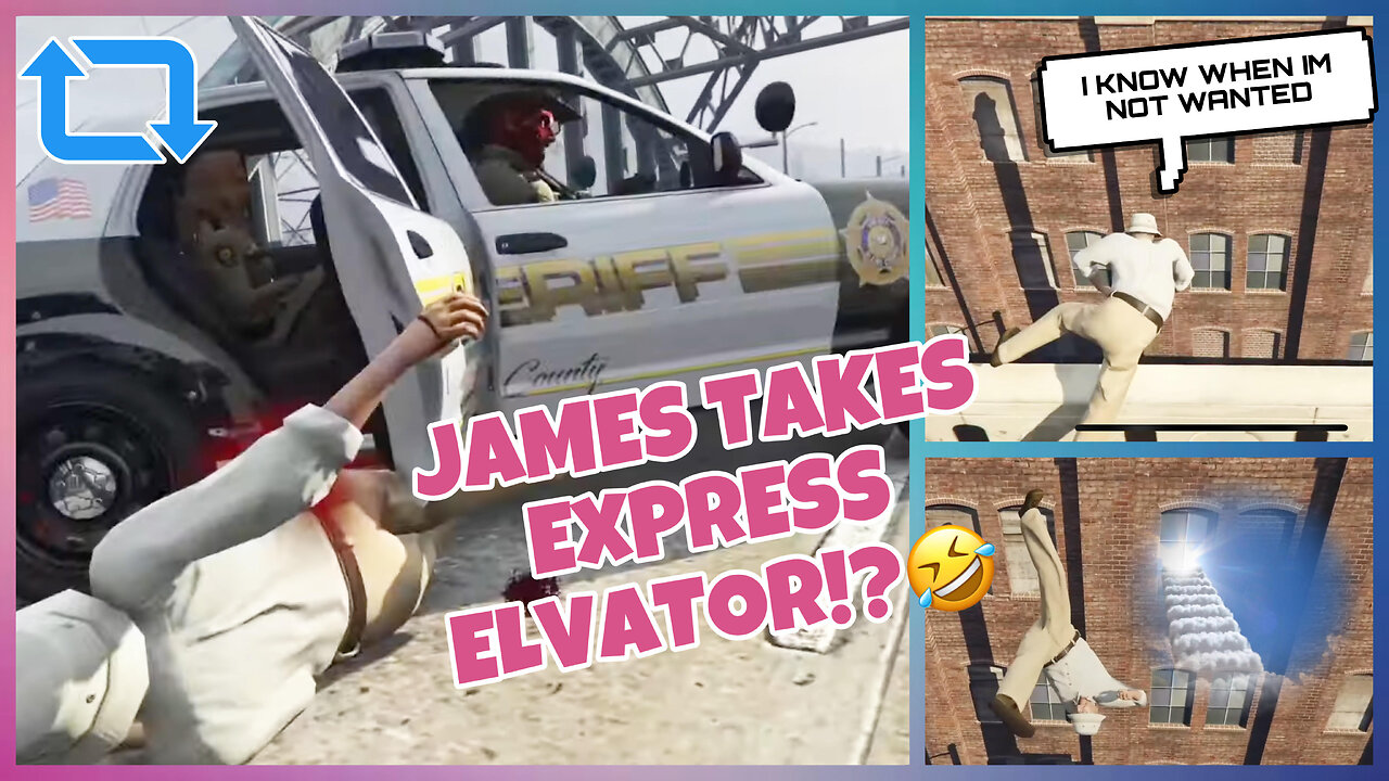 James Randal Takes the EXPRESS ELAVATOR to Heaven! NoPixel 3.0 GTA RP (Spaceboy)