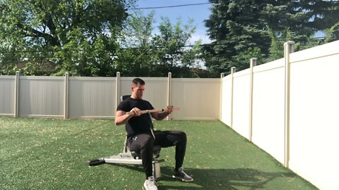 TSC Chest Press (Timed Static Contraction)