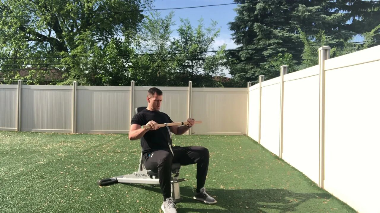 TSC Chest Press (Timed Static Contraction)