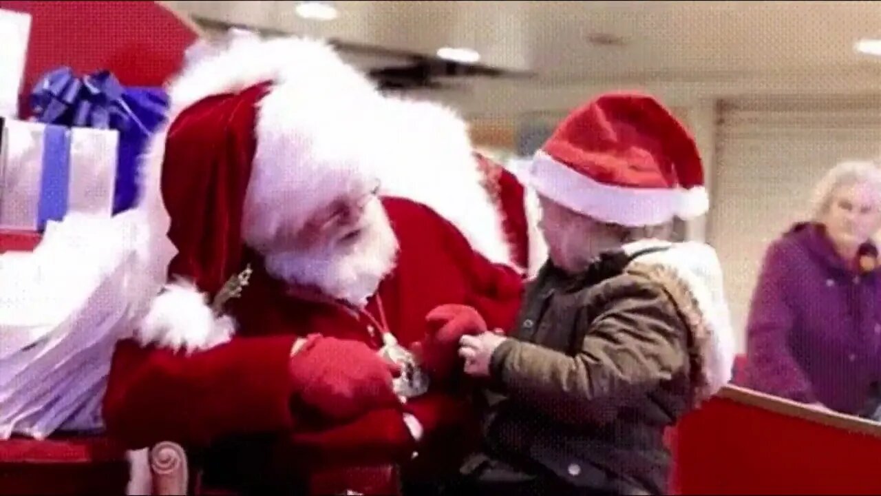 Santa does sign language