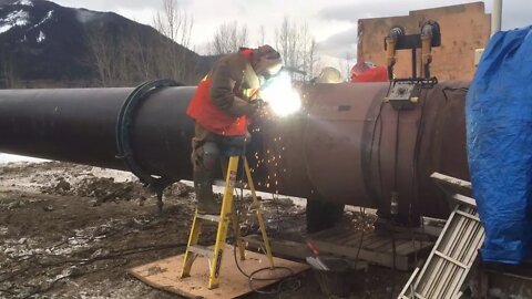 Pipeline Welding - Test Head Stab On
