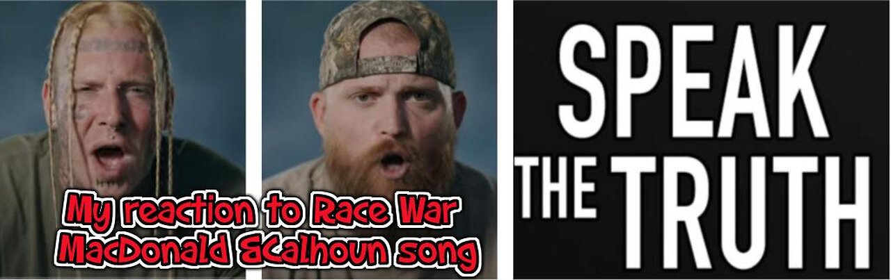 Tom MacDonald & Adam Calhoun- Race War- my comments and reaction