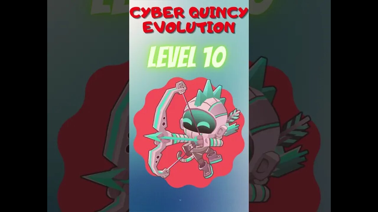 Cyber Quincy Level Evolution / Bloons TD 6 Hero #Shorts