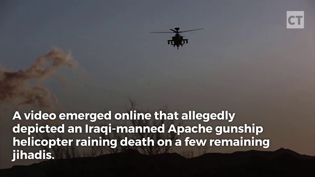 Video Catches Iraqi Apache Raining Death On Jihadis