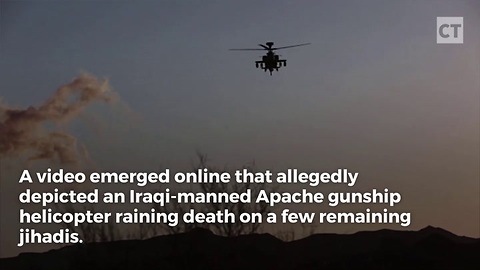 Video Catches Iraqi Apache Raining Death On Jihadis