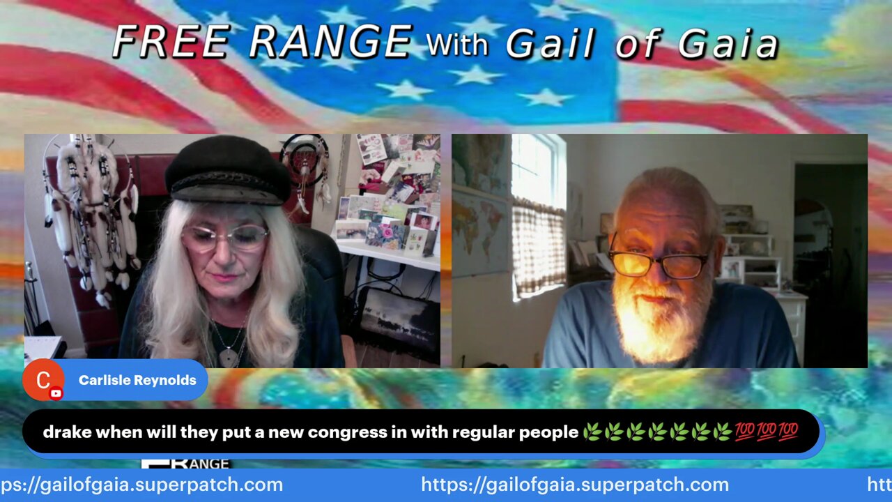 "American Freedom On the Ropes" Drake Bailey and Gail of Gaia on FREE RANGE