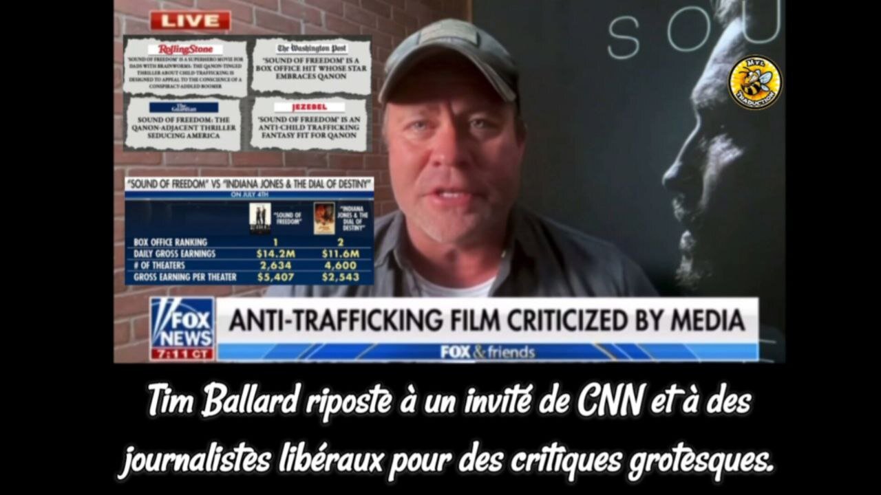 Tim Ballard riposte à un invité de CNN pour des critiques « grotesques »