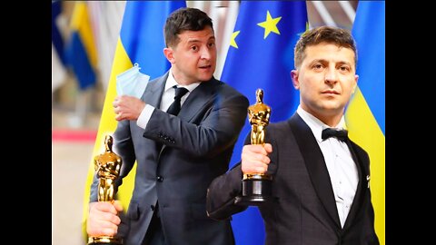 Ukraine president wins an oscar