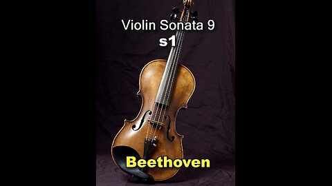 Beethoven Kreutzer Sonata #1