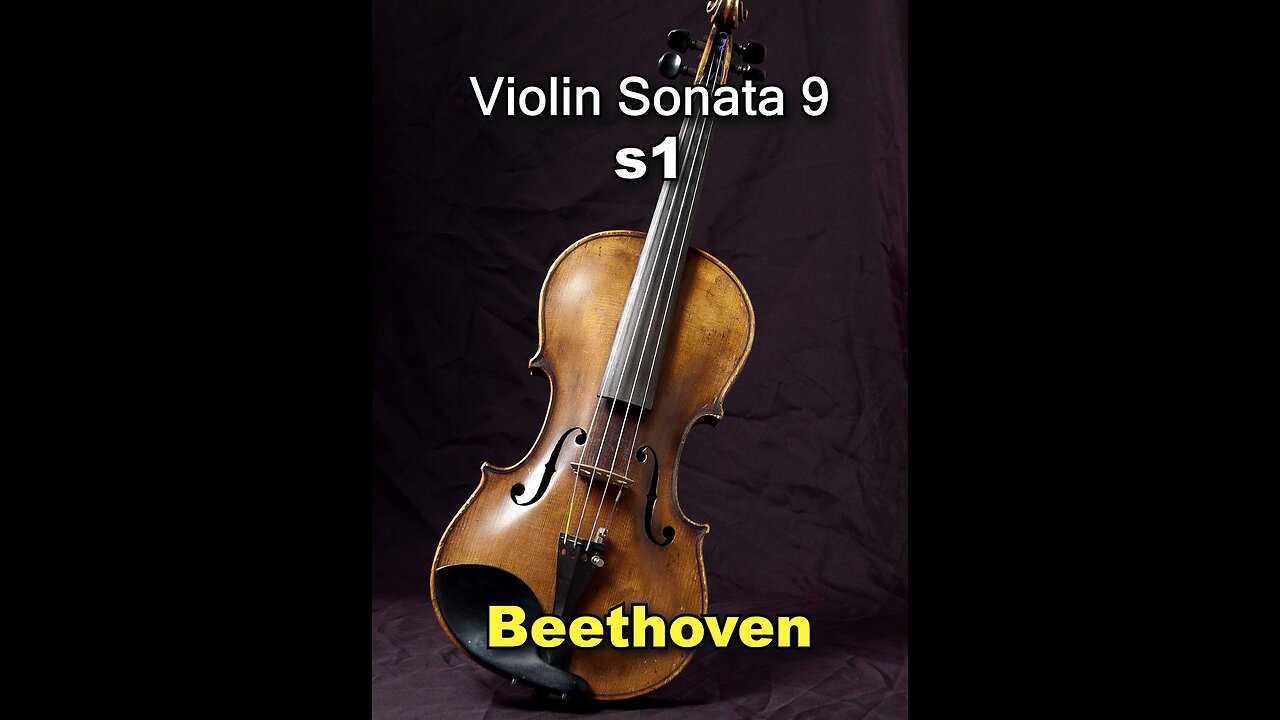 Beethoven Kreutzer Sonata #1