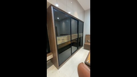 Cupboard profile sliding door