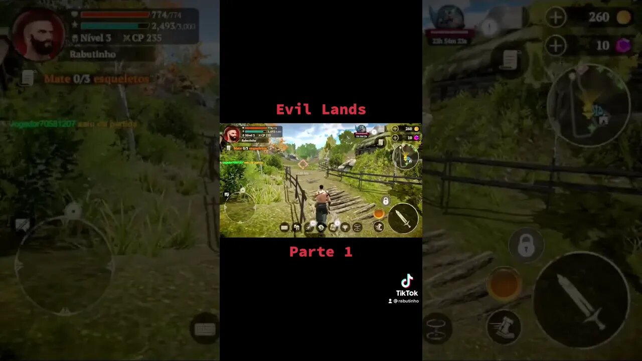 Já jogou Evil Lands?