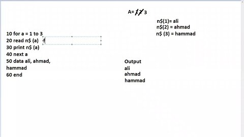 Lec6 Ch4 Filling and printing of an array