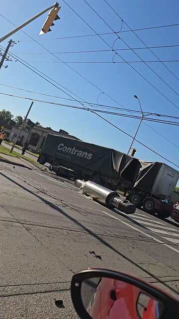 Load shifted in Hamilton Ontario