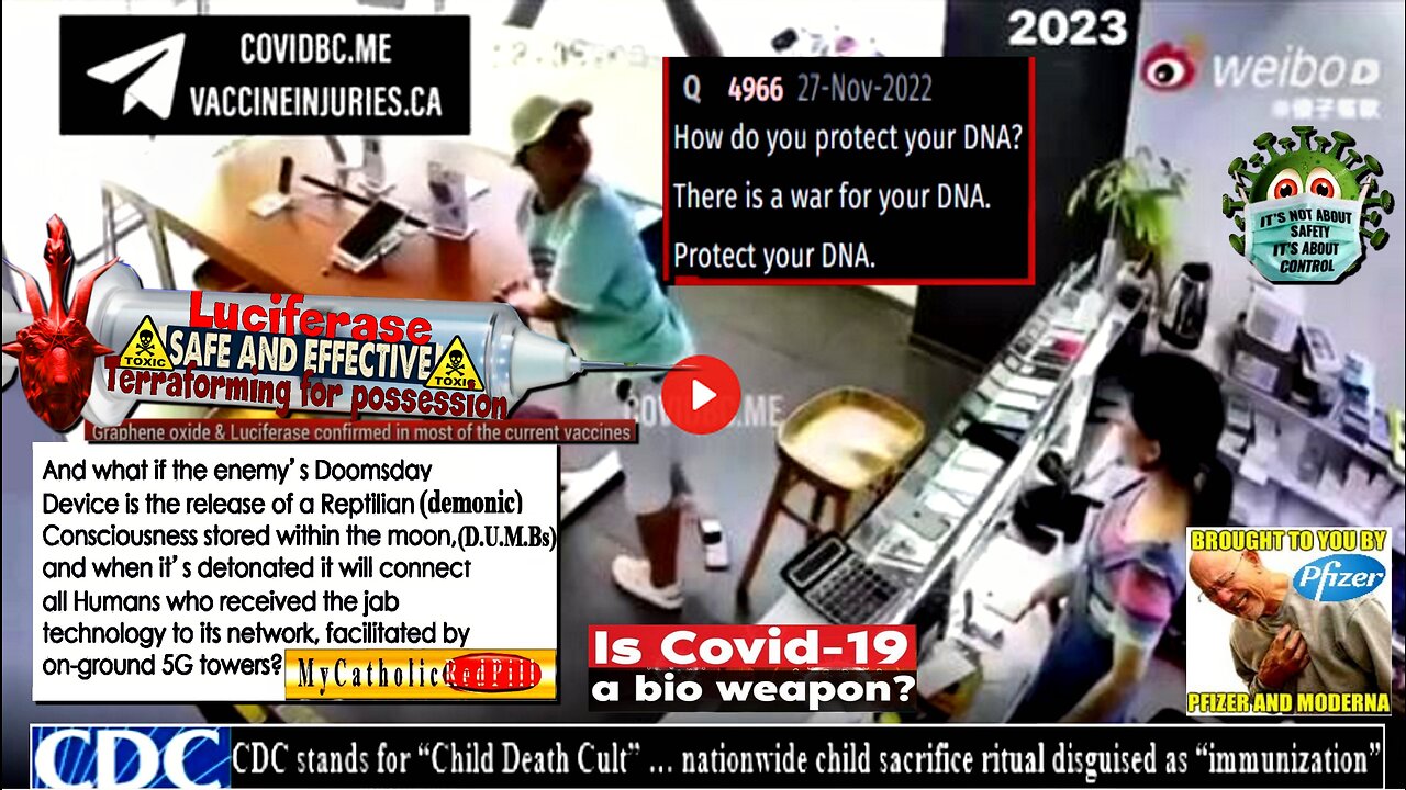 Another covid jab 5G death spiral. Guess what he had in his hand? (Related links in description)