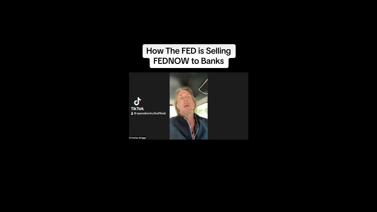 How The FED is Selling FEDNOW to Banks