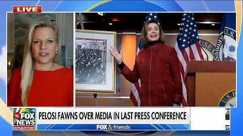 Nancy Pelosi praises media as 'guardians of Democracy' in final press conference