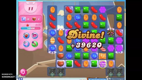 Candy Crush Level 1860 Audio Talkthrough, 1 Star 0 Boosters