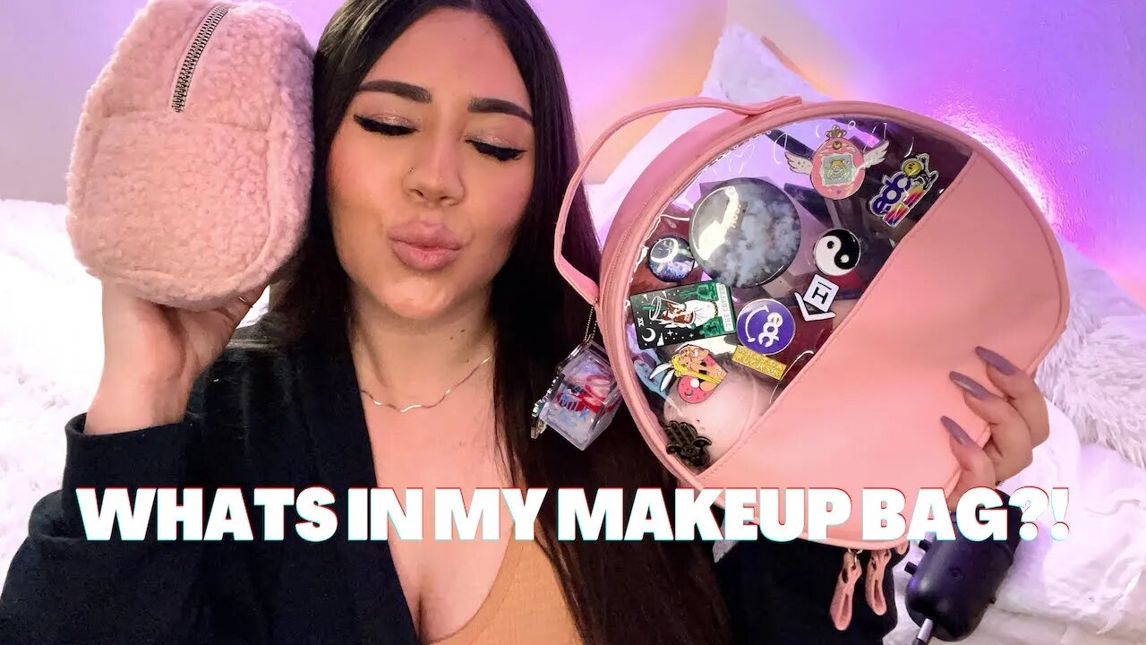 ASMR Tapping - What’s in my Makeup Bag!
