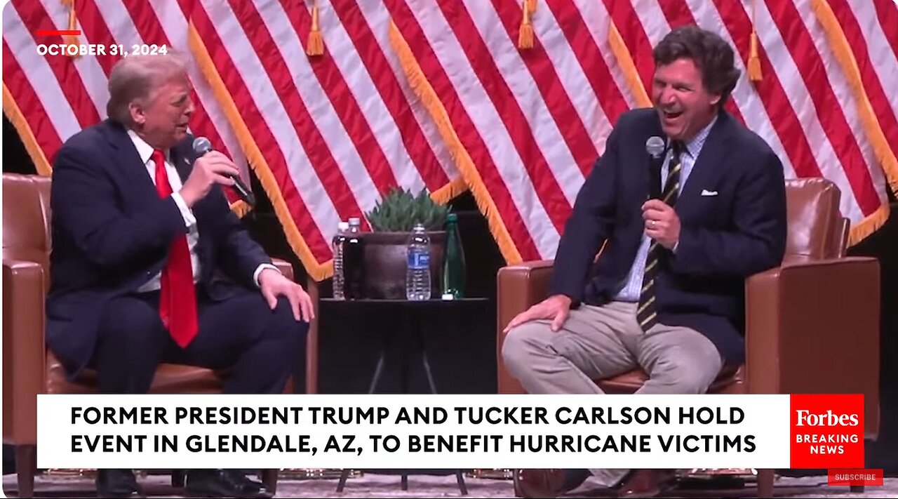 FULL CONVERSATION Trump Doesn't Hold Back Talking To Tucker Carlson About Harris, Liz Cheney, Biden