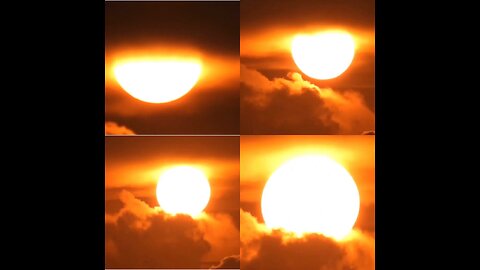 The Sun is in our atmosphere