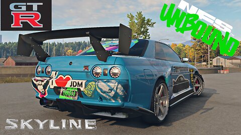 See How This R32 Skyline Rips Up The Track in Need For Speed Unbound