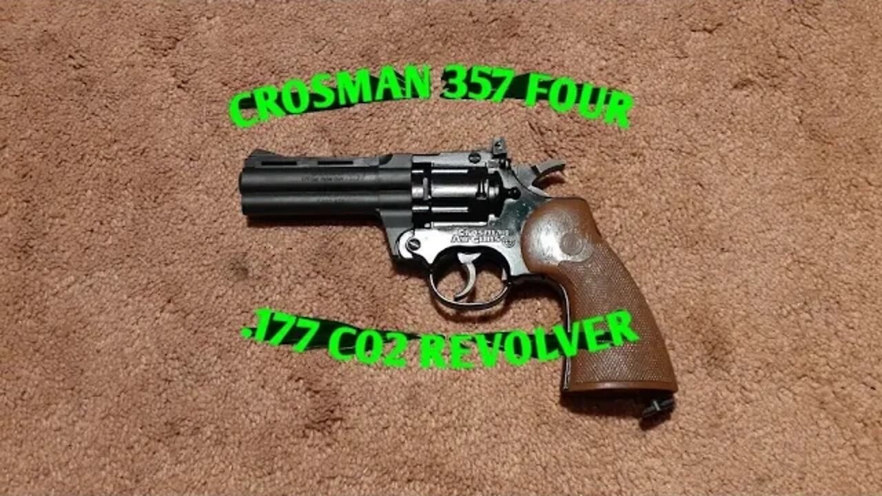 Crosman 357 Four *.177 co2 revolver