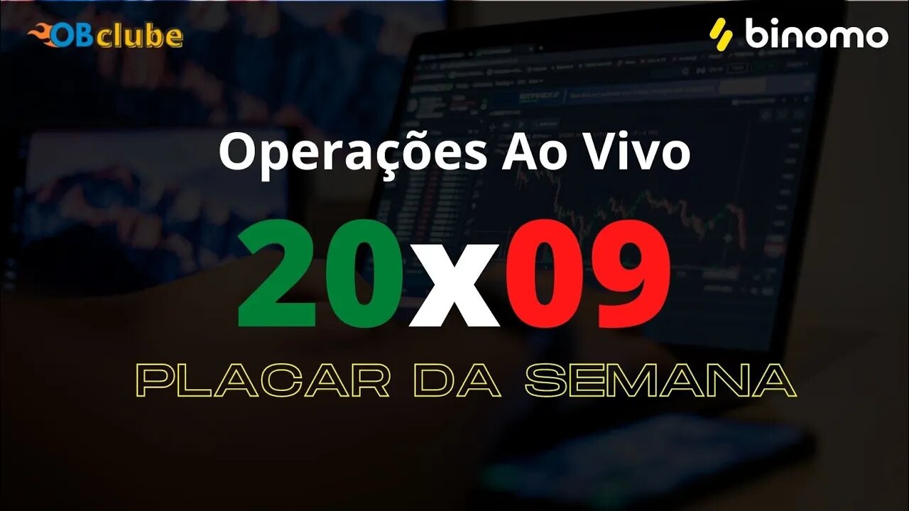 Operando Opções Binárias ao Vivo - Binomo