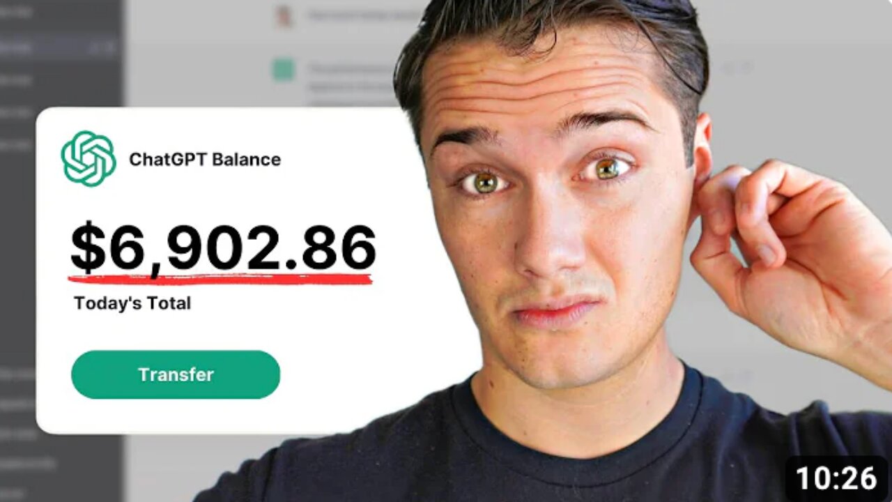 HOW TO MAKE MONEY ONLINE With ChatGPT AI Bot ($100/day)